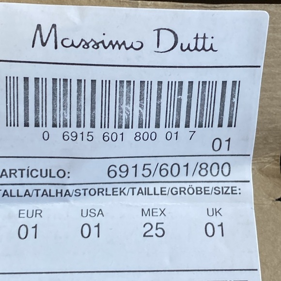 Massimo Dutti Black Leather Crossbody with interwoven handle. NWT. $299. - Picture 5 of 5